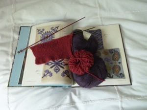 knitting block by block